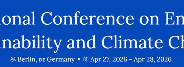 9th International Conference on Environmental Sustainability & Climate Change